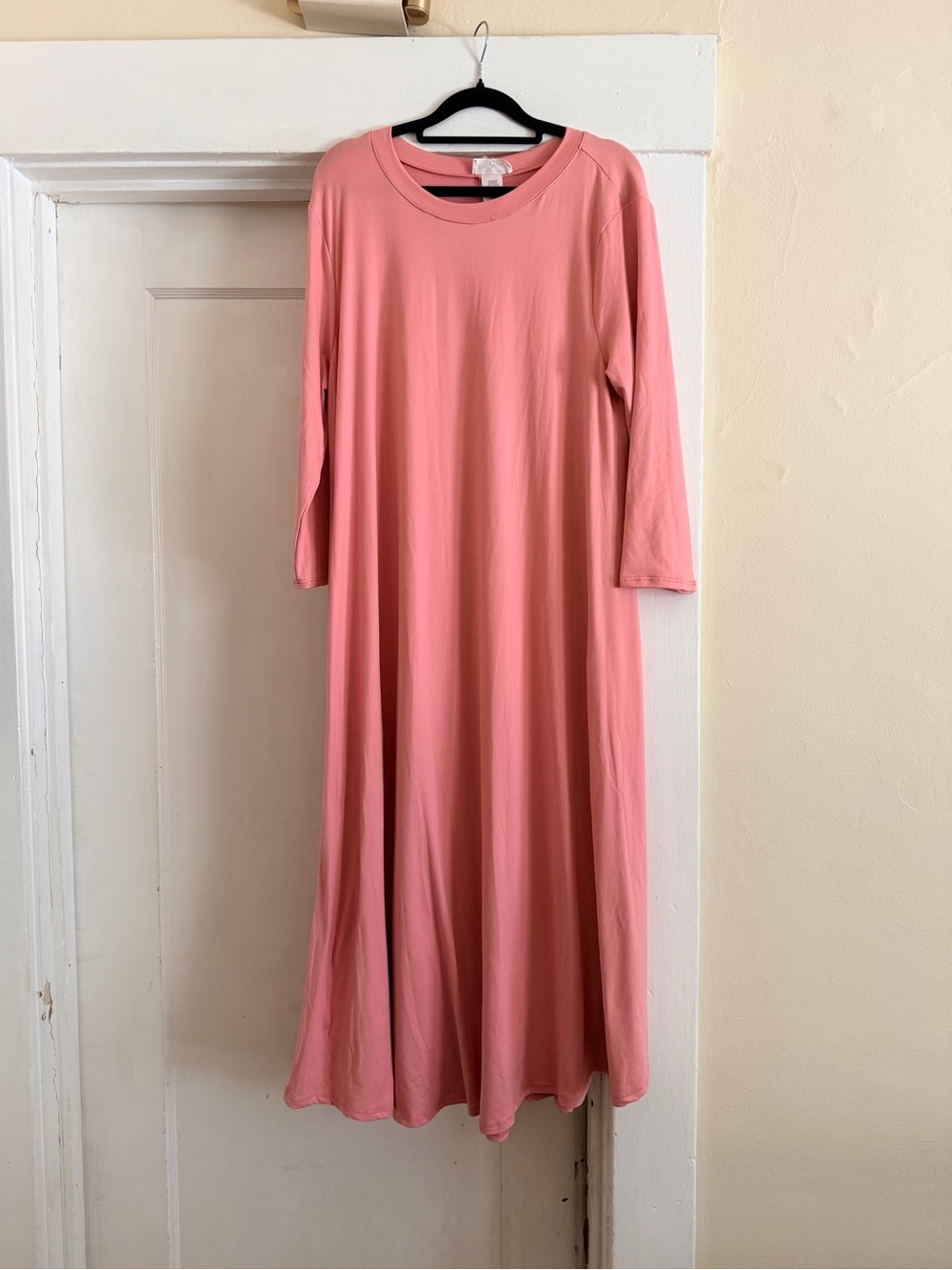 Pastel by Vivienne Pink Coral Dress 1XL NWT Made in USA